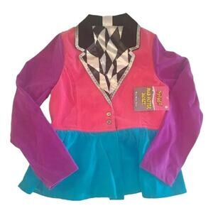 New Mad Hatter Jacket Girls Size 10/12‎ by Spirit Halloween dress-Up Everyday